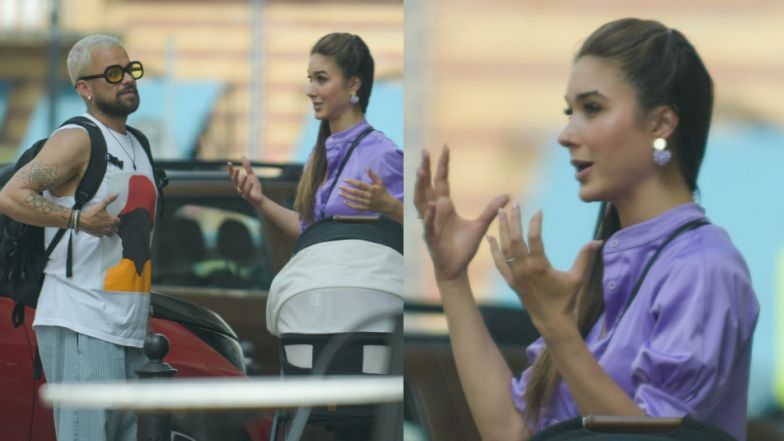 Ida Nowakowska i Michał Piróg kłócą się na ulicy