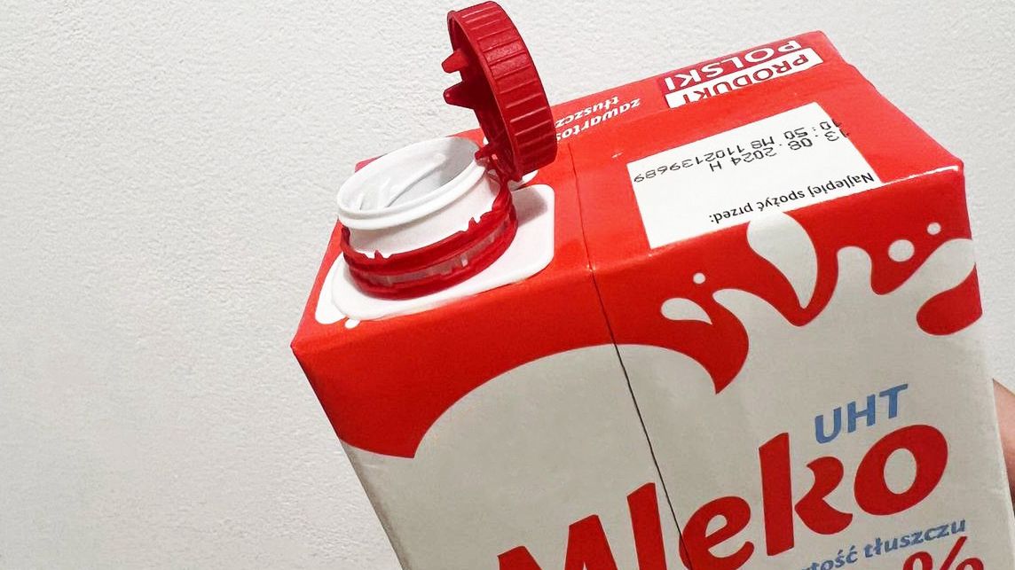 Opakowanie po mleku nadaje się do recyklingu