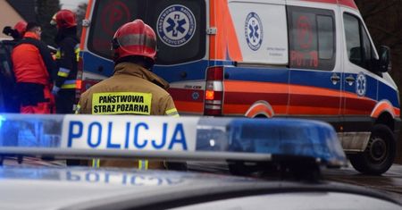20-latek uderzył w znak drogowy. Nie żyje