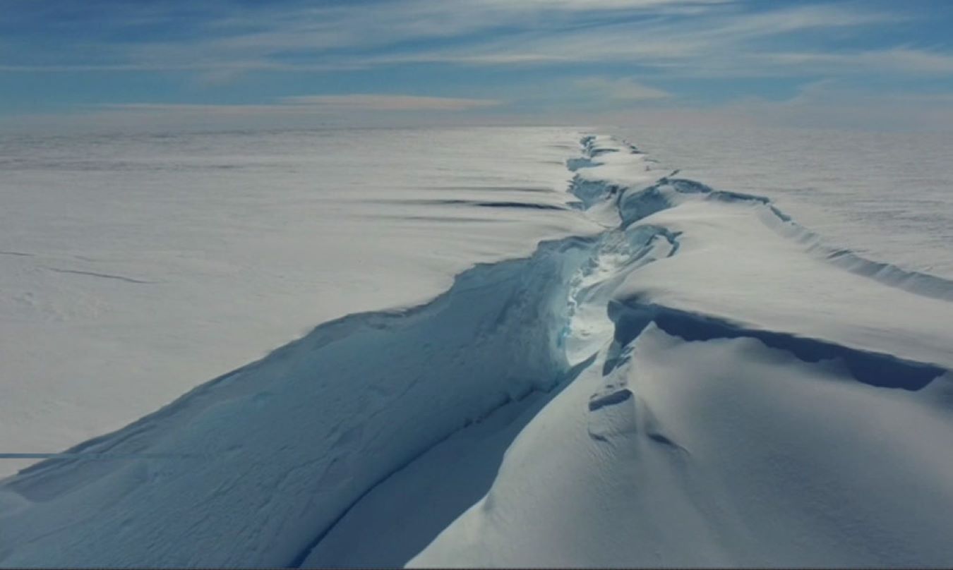 separated from Antarctica.  It is the size of London – o2