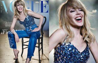 Dziewczęca Kylie Minogue w sesji dla hiszpańskiego "Vogue'a"