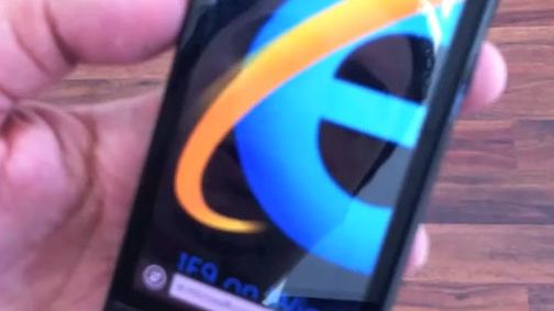 Internet Explorer 9 dla WP7 przyłapany na wideo 1