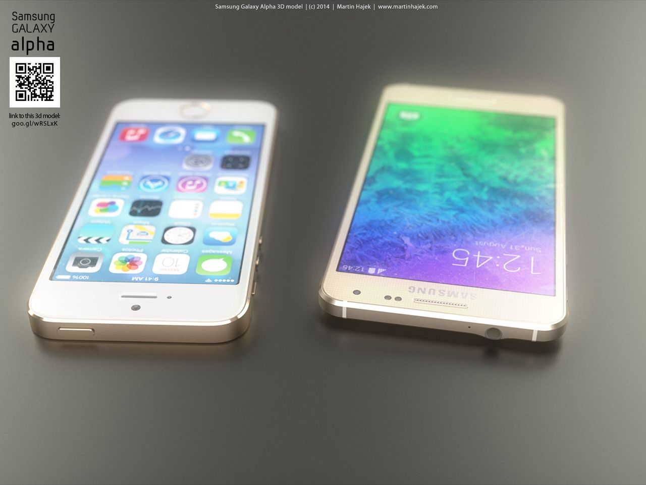 Galaxy Alpha i iPhone 6 - porównanie wyglądu 17
