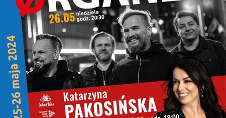 Dni Lubartowa 2024. Wystąpią: Organek i Katarzyna Pakosińska. Potańcówka pod gwiazdami