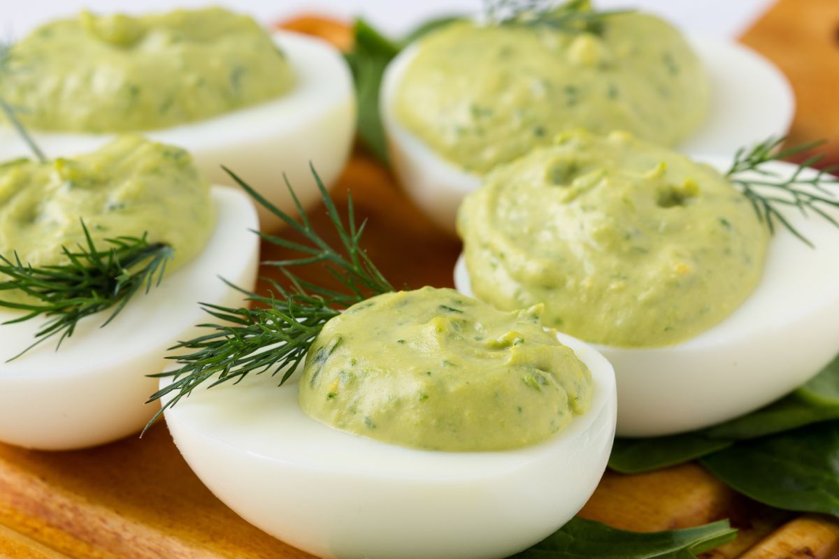 Już dawno zapomniałam o majonezie. Jajka faszeruję w taki sposób