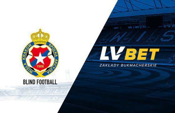 LV BET sponsorem sekcji niewidomych piłkarzy Wisły Kraków