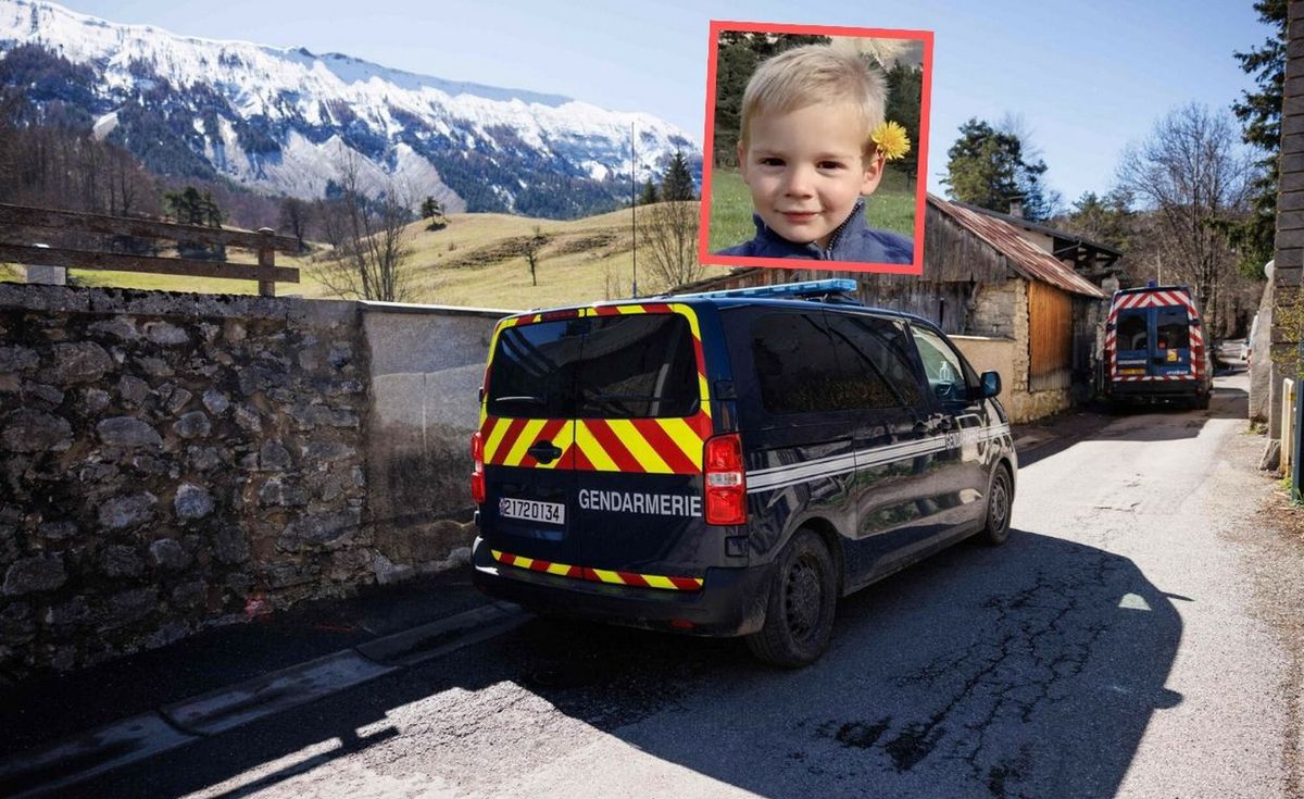 Podczas zaginięcia chłopiec przebywał pod opieką dziadka Philippe'a Vedoviniego