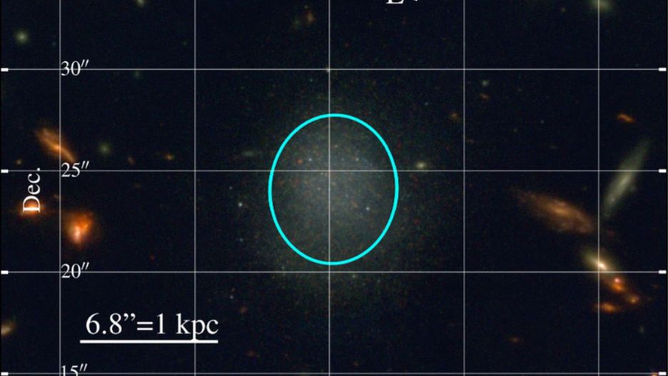 Galaktyka PEARLSDG uchwycona przez JWST