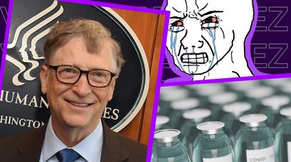 Bill Gates debatuje z szurami. "Chipy w szczepionkach są BEZ SENSU"
