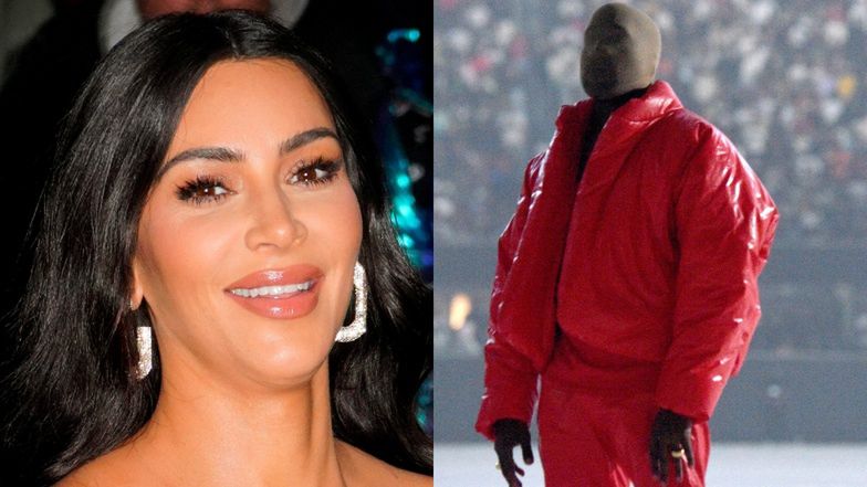 Kim Kardashian podbija Nowy Jork w SKÓRZANYM WORKU na głowie! Zainspirowała się Kanye Westem? (FOTO)