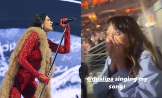 Dua Lipa wykonała piosenkę Ewy Farnej! Polsko-czeska piosenkarka była obecna na widowni