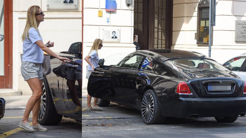 Izabela Janachowska przyłapana na mieście