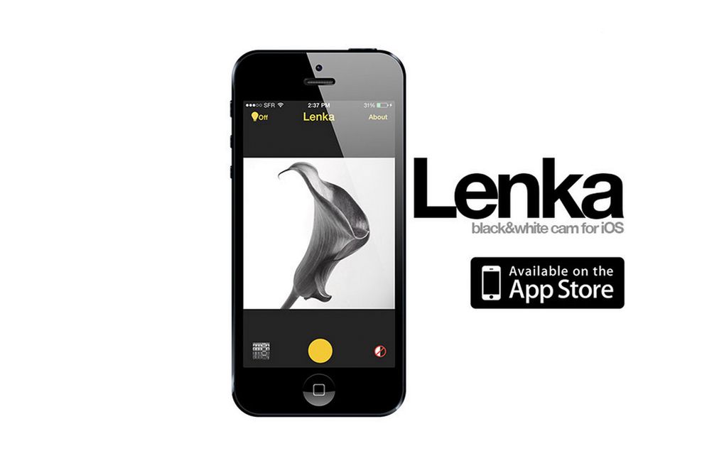 Lenka, czyli czarno na białym w smartfonowym aparacie 1