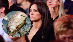 Kinga Rusin o katastrofie ekologicznej na Odrze. "PiS to synonim katastrofy!"
