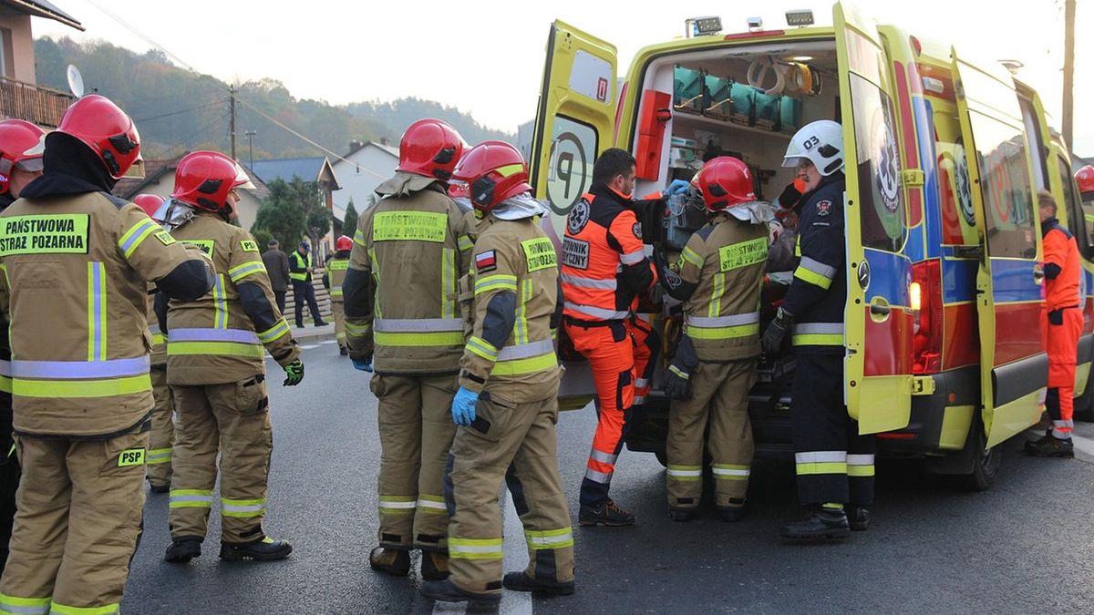 Wypadek 13-latki w Lesznie.