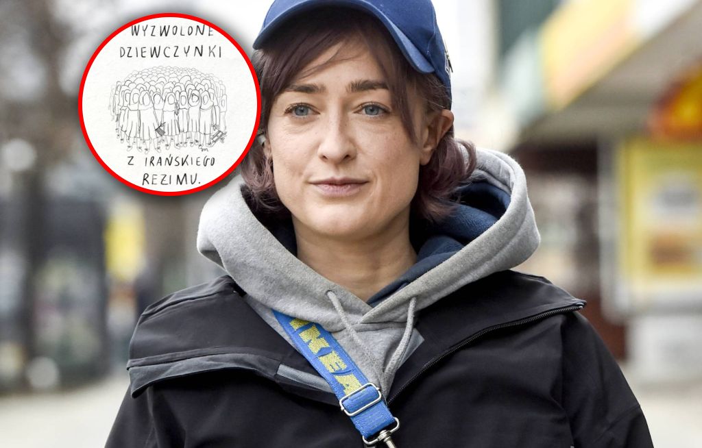 Matylda Damięcka o Iranie. Wymowna grafika artystki