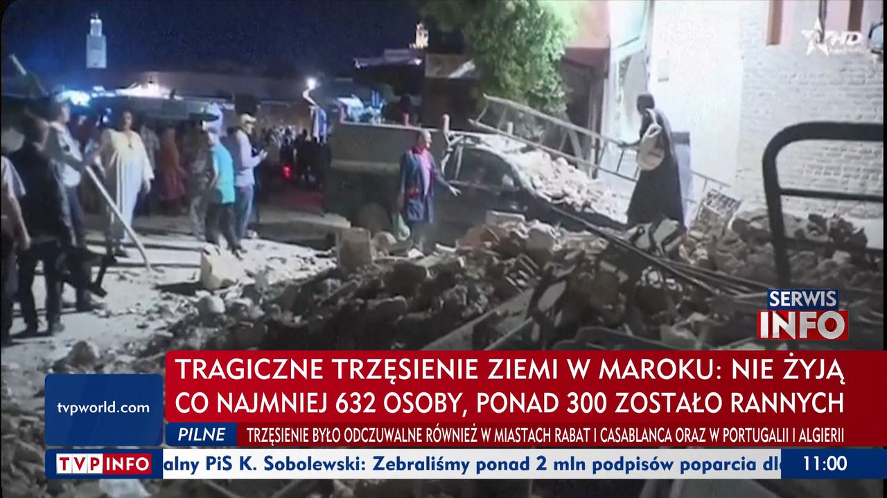 Trzęsienie ziemi w Maroko