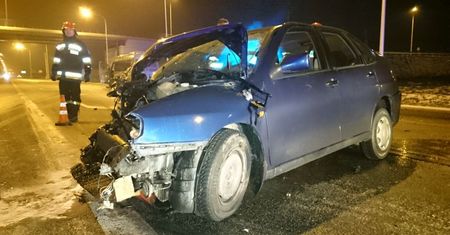Wypadek drogowy przy ulicy Zygmuntówka