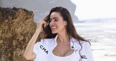 Celia jeszcze nigdy tyle nie pokazała. Grzegorz Krychowiak zachwycony
