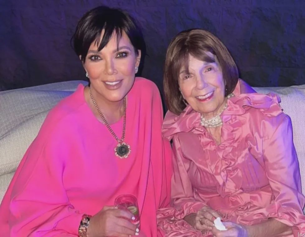 Kris Jenner z mamą Mary Jo