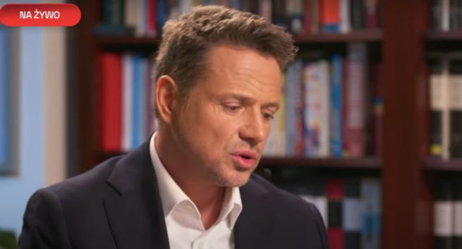 Trzaskowski reaguje na zaproszenie Mentzena na jego kanał youtubowy