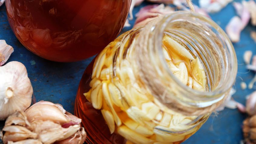 Miód z czosnkiem wzmacnia odporność