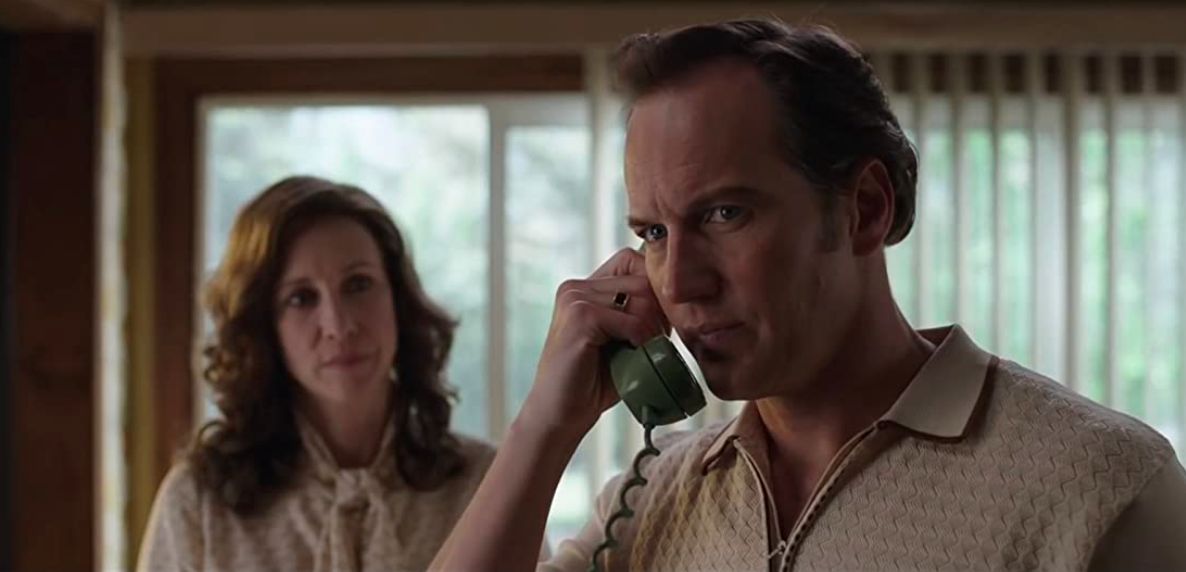 Vera Farmiga i Patrick Wilson jako Warrenowie w filmie "Obecność 3: Na rozkaz diabła"