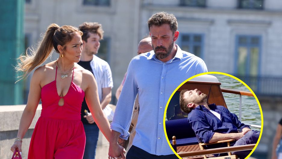 Ben Affleck zmęczony podróżą poślubną