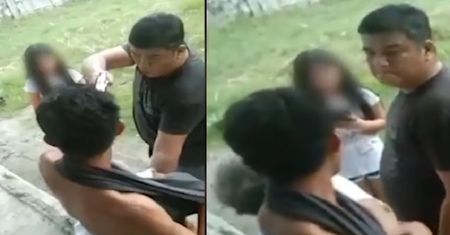 Policjant zastrzelił sąsiadkę i jej syna. Sąsiedzi wszystko nagrali