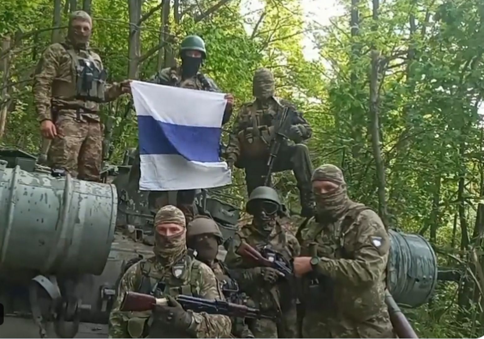 Cenna zdobycz legionu "Wolność Rosji". Wideo trafiło do sieci