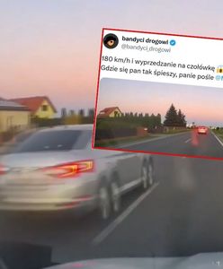 "Nawet 200 kilometrów na godzinę". Nagranie jest na policji, wskazano posła
