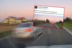 "Nawet 200 kilometrów na godzinę". Nagranie jest na policji, wskazano posła