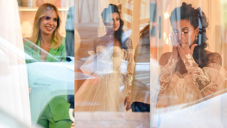 Rozanielona Maja Hyży wybiera SUKNIĘ ŚLUBNĄ w luksusowym salonie Janachowskiej