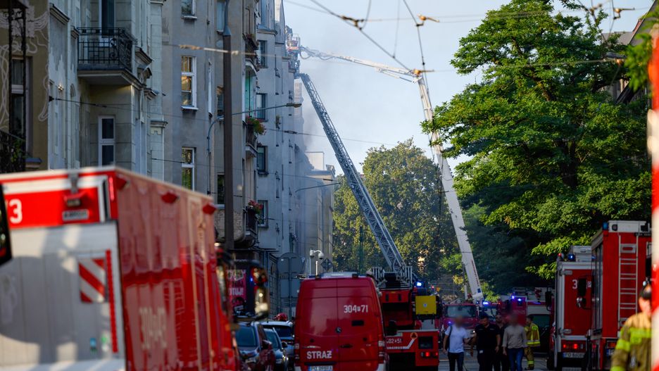 Pożar w Poznaniu