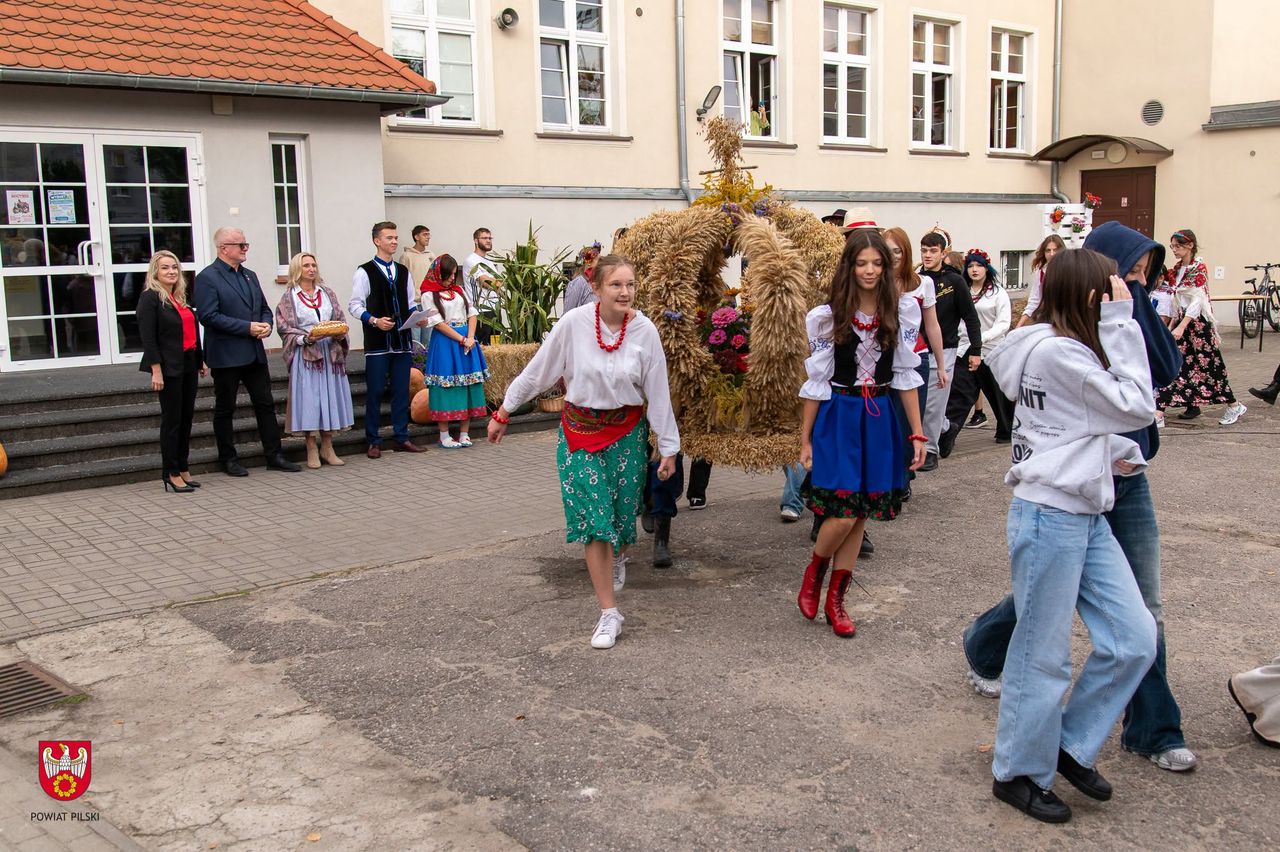 Dożynki w pilskiej Budowlance.