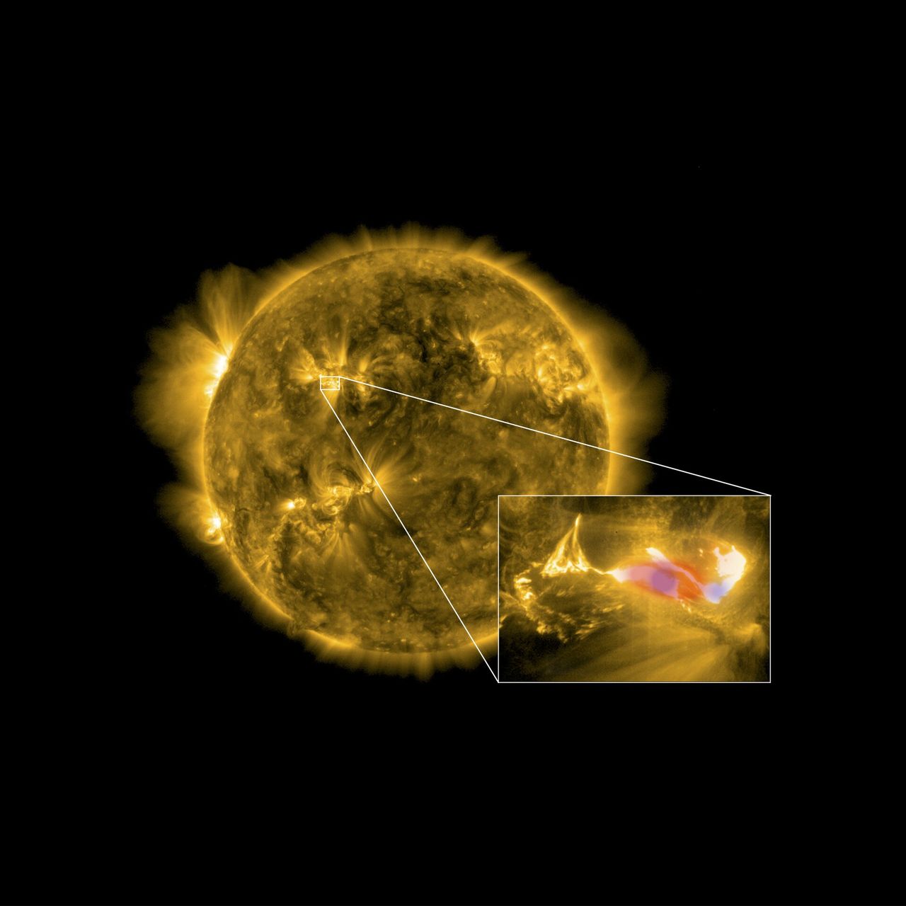 Intense sunspot eruption triggers X-class flare: Global radio blackout and geomagnetic storms expected