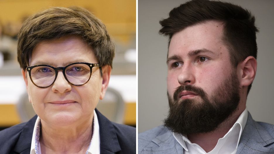 Beata Szydło Sebastian Kościelnik