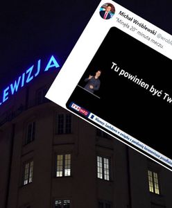 TVP z czarną planszą: "Tu powinien być twój ulubiony mecz"