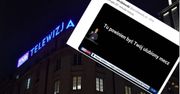 TVP z czarną planszą: "Tu powinien być twój ulubiony mecz"