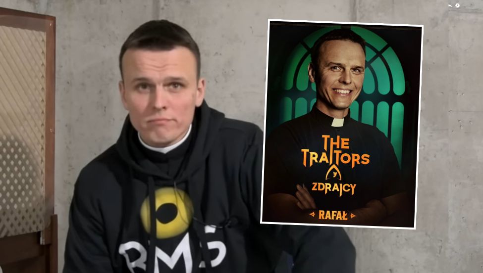 Ksiądz tłumaczy udział w "The Traitors". Internauta: "Ośmiesza cały Kościół"