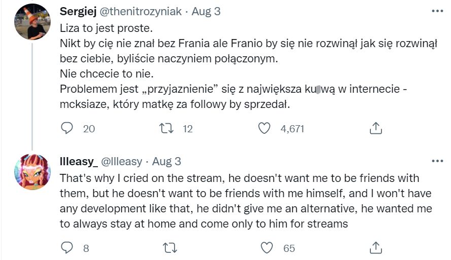Liza o Franiu
