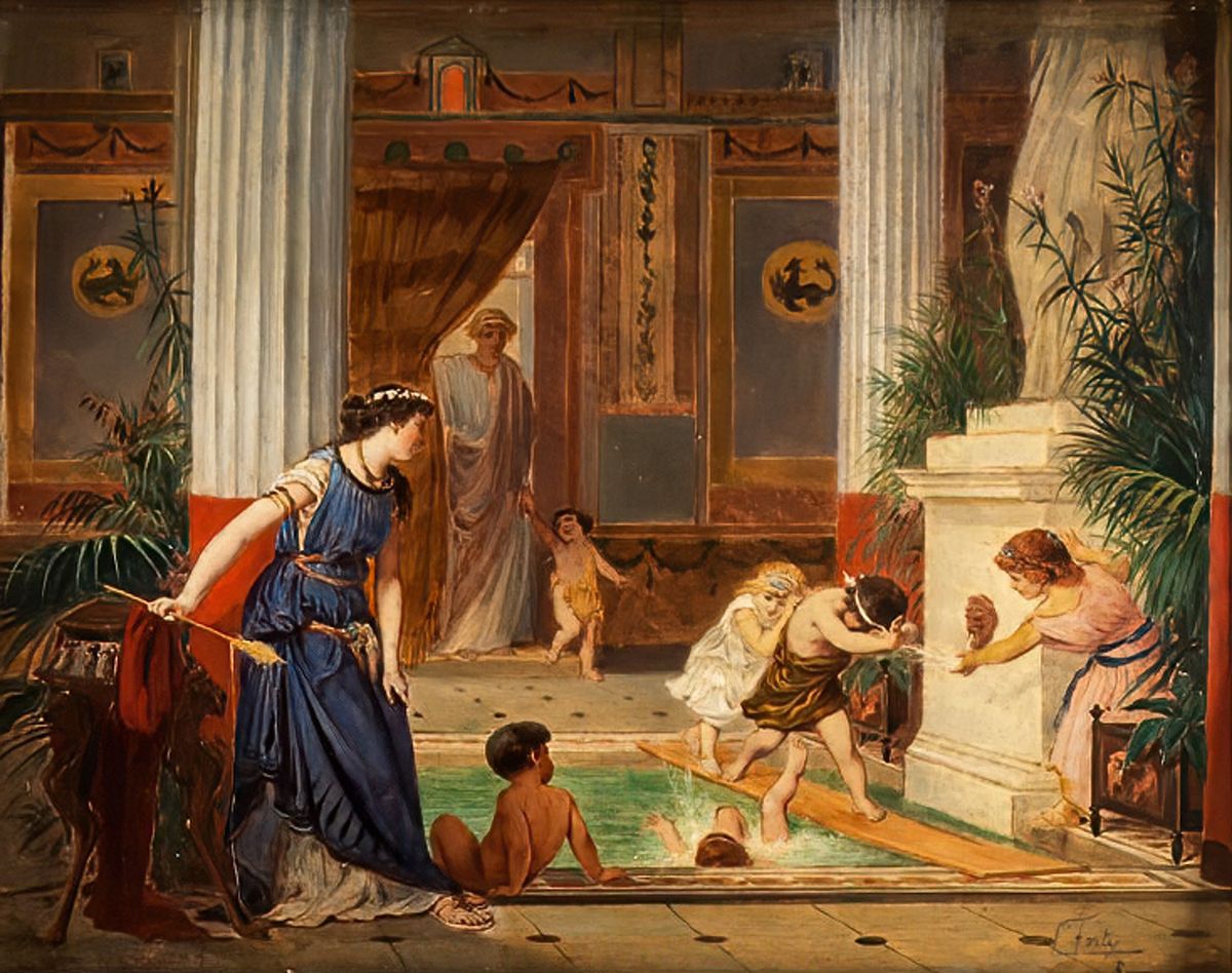 Na prywatne przyłącze wody stać było tylko najbogatszych starożytnych Rzymian