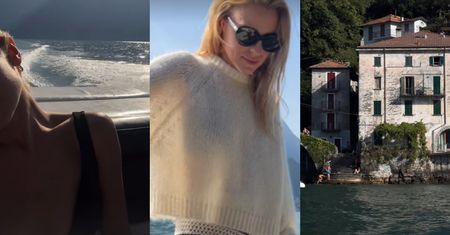 Kasia Tusk W BIKINI. Pokazała, jak wskakuje do jeziora Como (FOTO)
