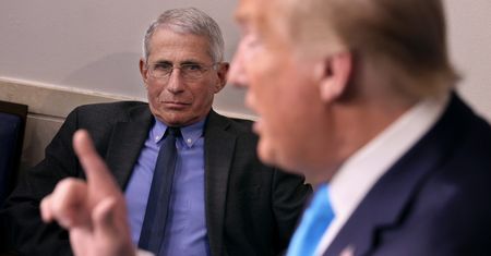 Słynny epidemiolog ujawnia. Otrzymywał telefony od Trumpa