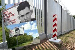 Szokujące plakaty. Pojawiły się na granicy Polski z Białorusią