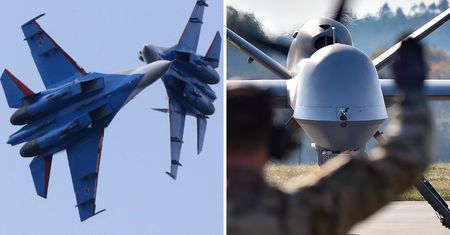 Amatorka Rosjanina. Jest nagranie z ataku na dron USA