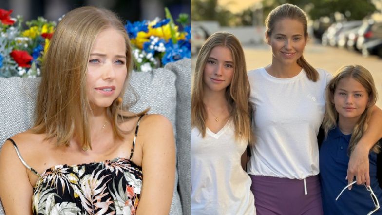 Agata Rubik już relacjonuje pierwszy dzień w szkole córek