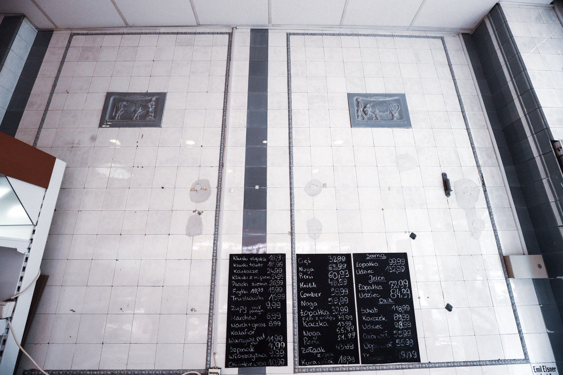 Sklep mięsny w Bytomiu ze zdobieniami sprzed stu lat