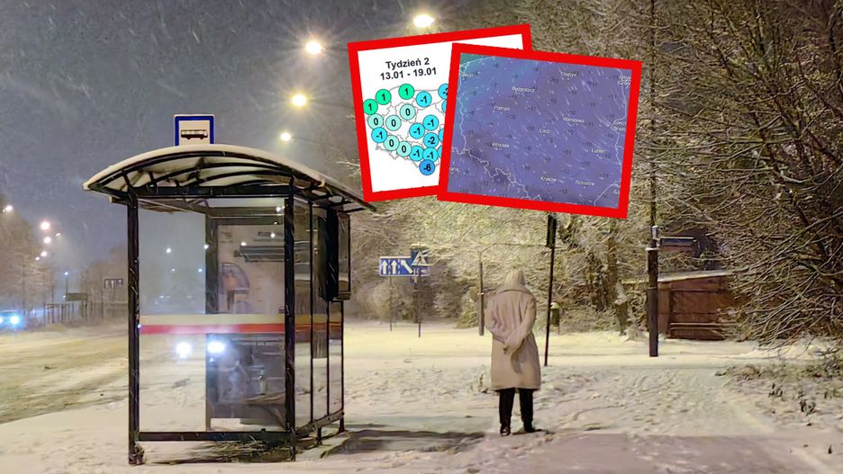 Pogoda w styczniu zrobi się zimowa. Mróz i śnieg