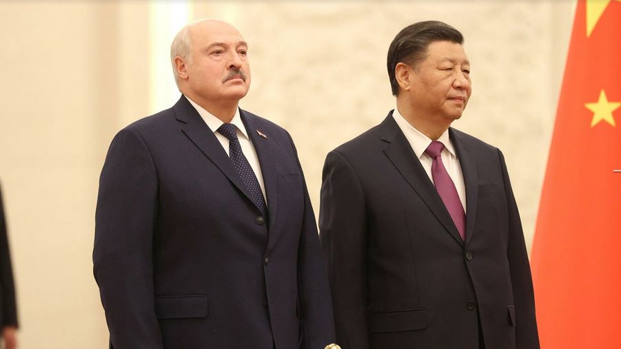 Łukaszenka spotkał się z Xi.